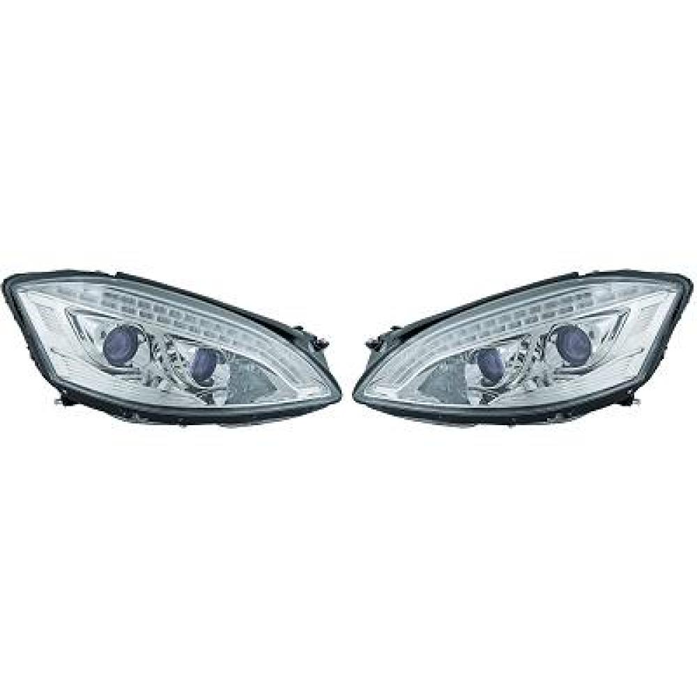 Kit de projecteurs principaux — Mercedes-Benz S-Classe W221 (2005-2009) — réf. 1647585