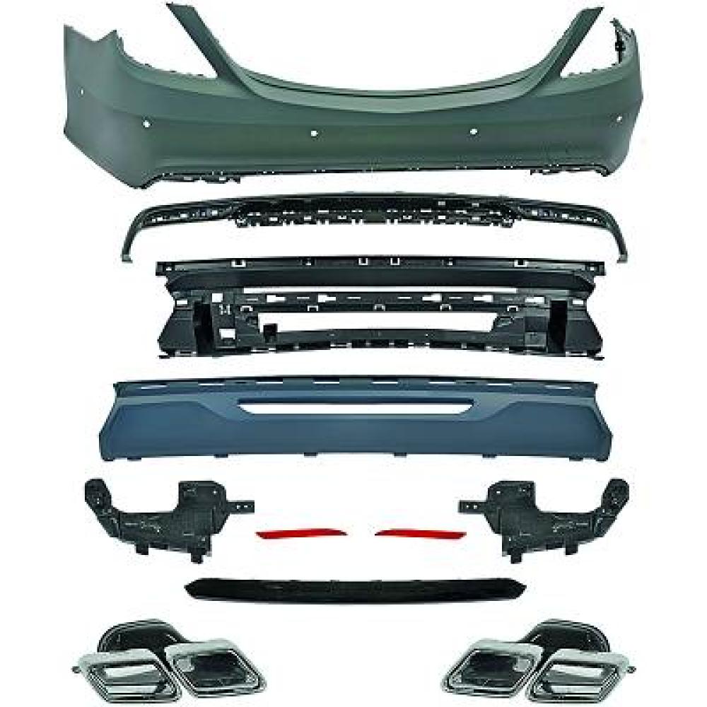 Pare-chocs arrière — Mercedes-Benz S-Classe W222 (2013-2017) — réf. 1648355