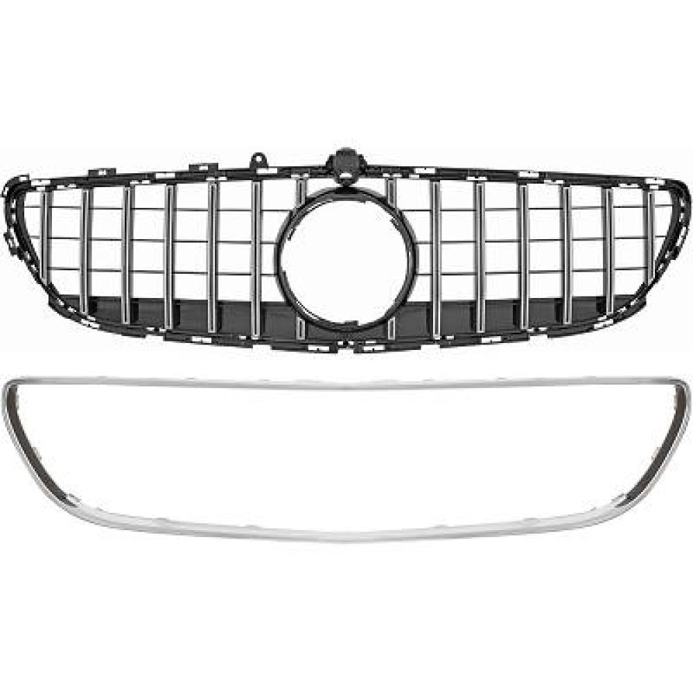 Elément insertable, grille de radiateur — Mercedes-Benz CLS W218 (2015-2017)