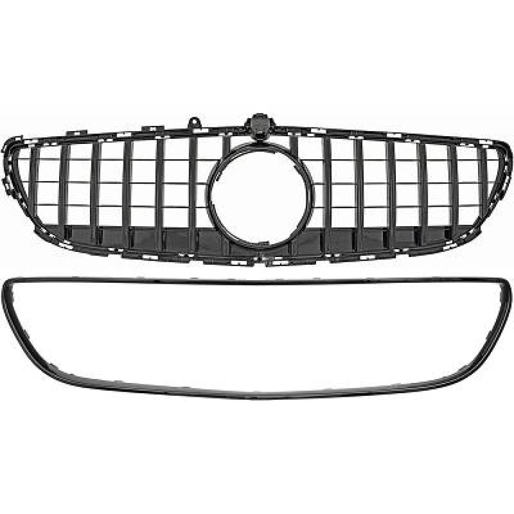 Elément insertable, grille de radiateur — Mercedes-Benz CLS W218 (2015-2017)