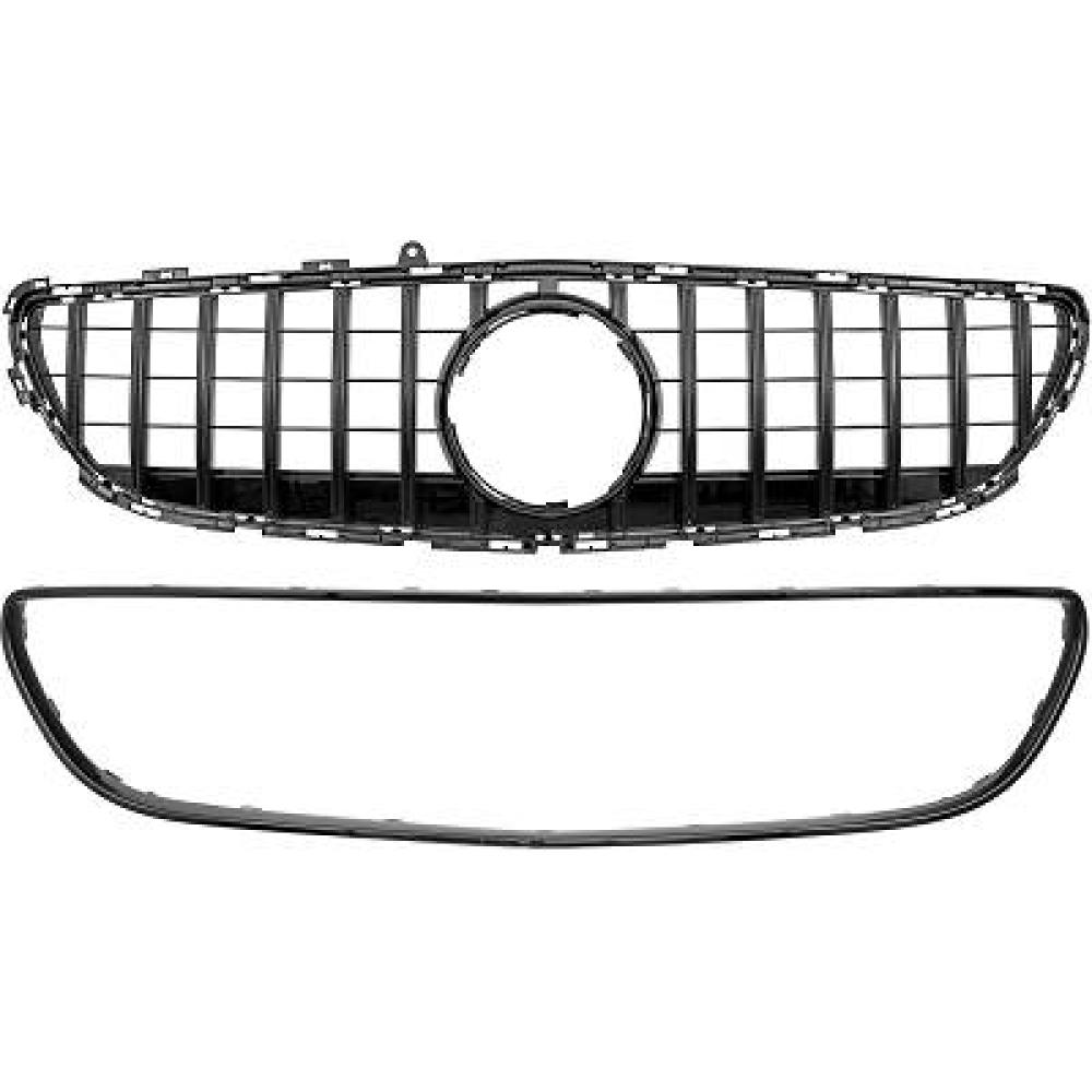 Elément insertable, grille de radiateur — Mercedes-Benz CLS W218 (2015-2017)