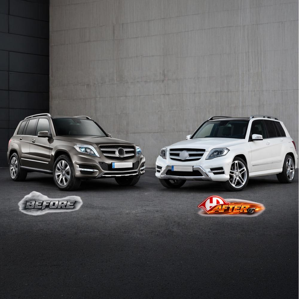 Pare-chocs avant — Mercedes-Benz GLK-Classe X204 (2012-…) — vue 3