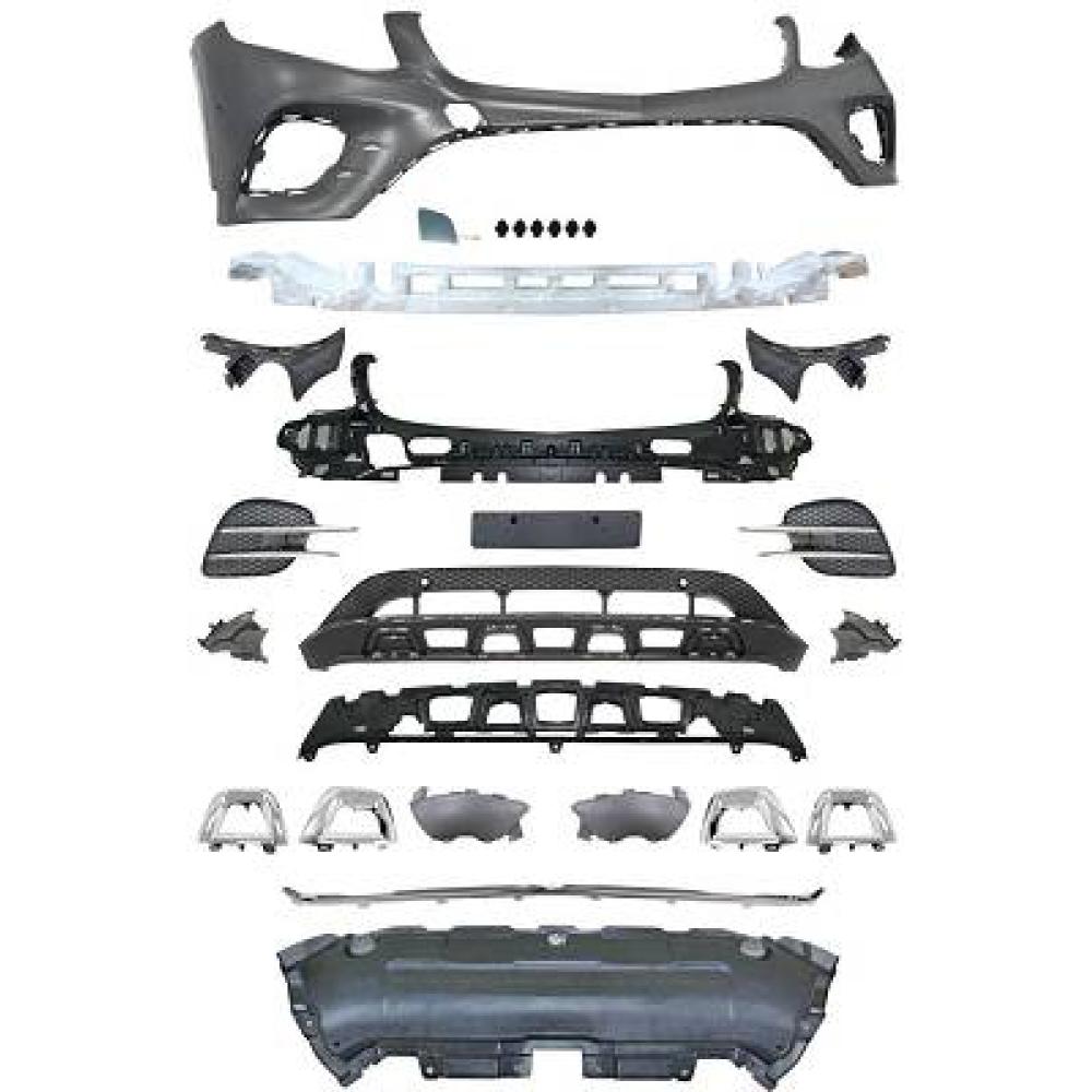 Pare-chocs avant — Mercedes-Benz GLC-Classe (W253) (2015-2019) — réf. 1656351