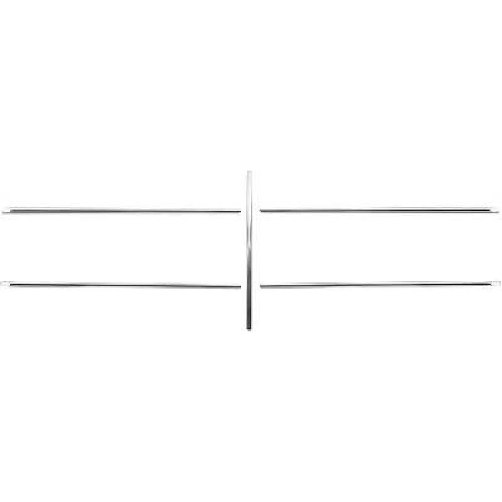 Jeu de baguettes et bandes protectrices, grille de radiateur — Mercedes-Benz C180-280 (W202) (1993-2000)