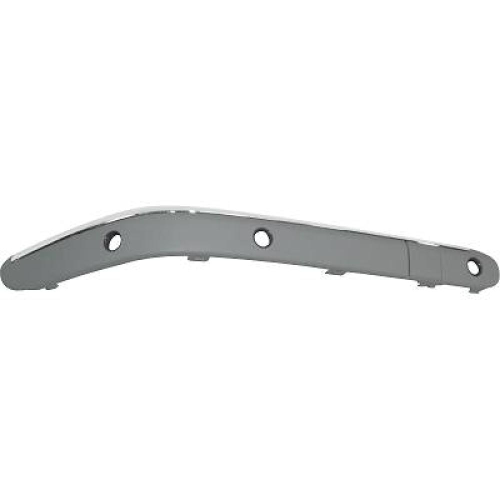 Baguette et bande protectrice, pare-chocs avant droite — Mercedes-Benz C-Classe (C180-320) W203 (2000-2004) — réf. 1671164