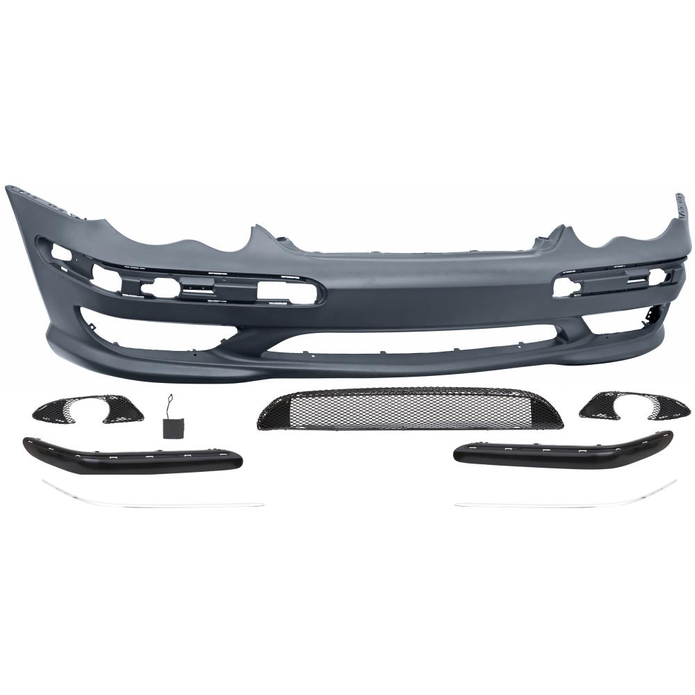Pare-chocs avant — Mercedes-Benz (C180-320) W203 (2000-2008) — réf. 1671250