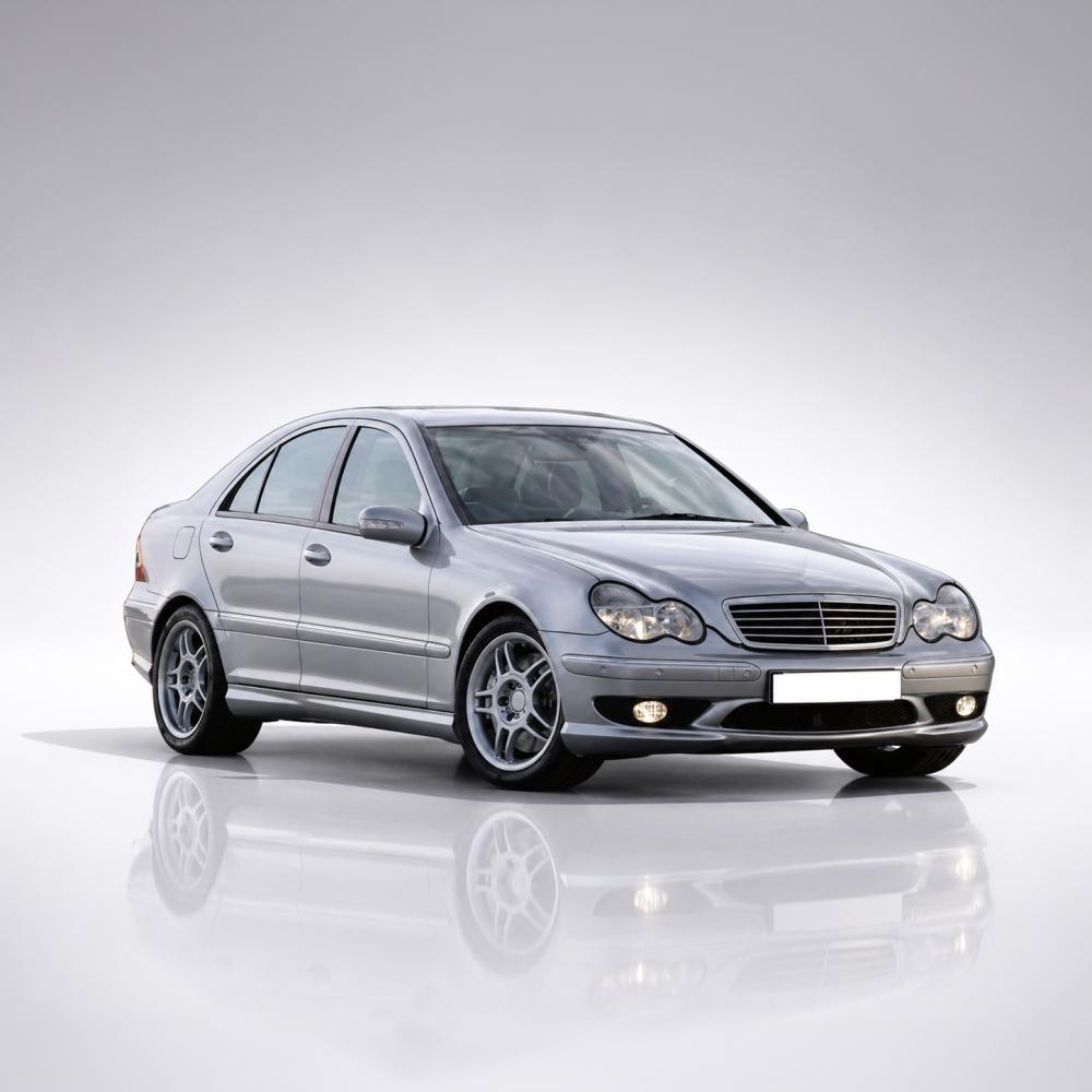 Pare-chocs avant — Mercedes-Benz (C180-320) W203 (2000-2008) — vue 2