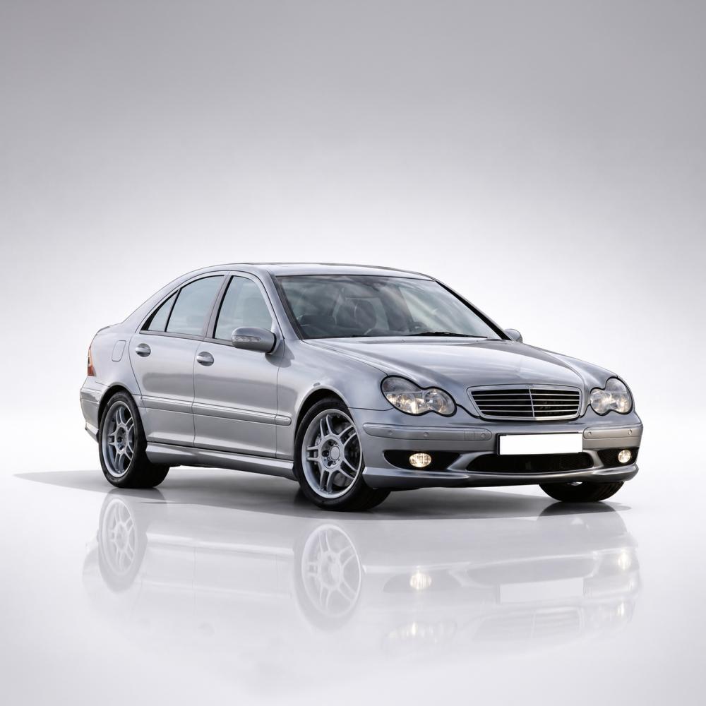 Pare-chocs avant — Mercedes-Benz (C180-320) W203 (2000-2008) — vue 2