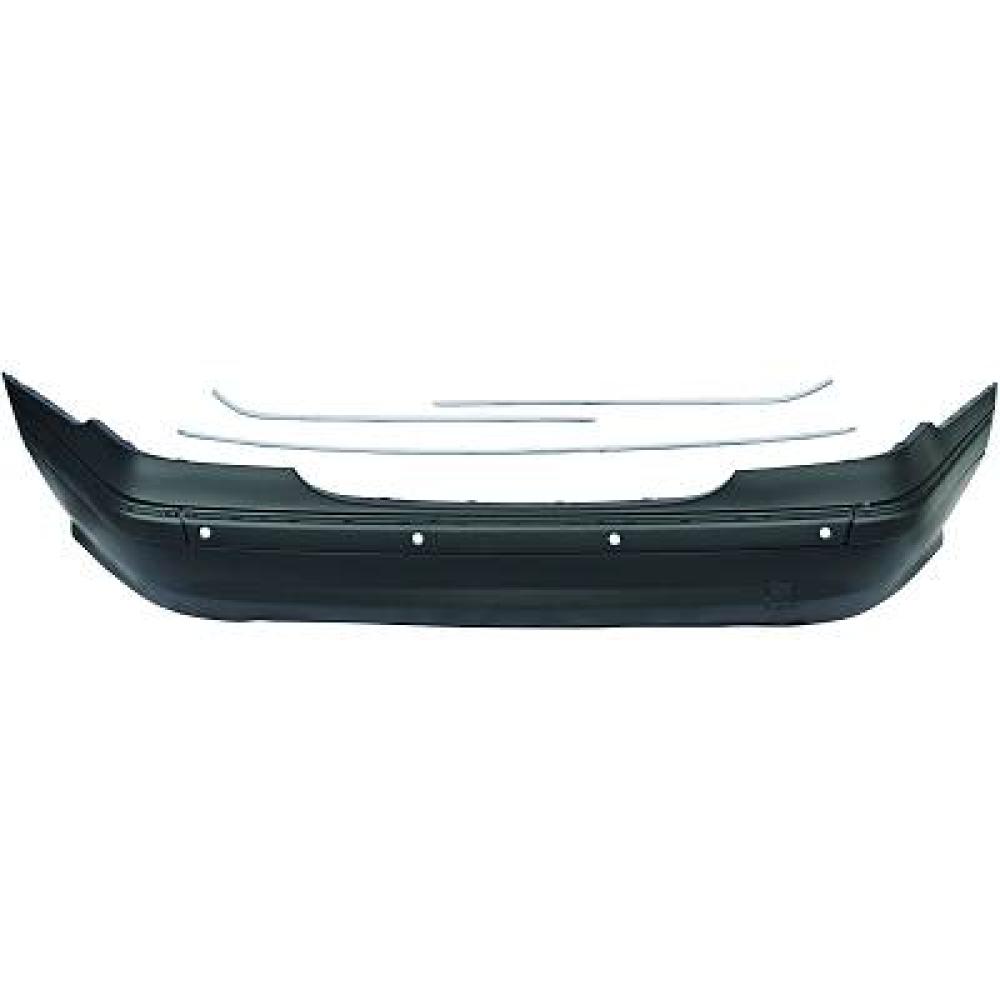 Pare-chocs arrière — Mercedes-Benz (C180-320) W203 (2000-2008) — réf. 1671255