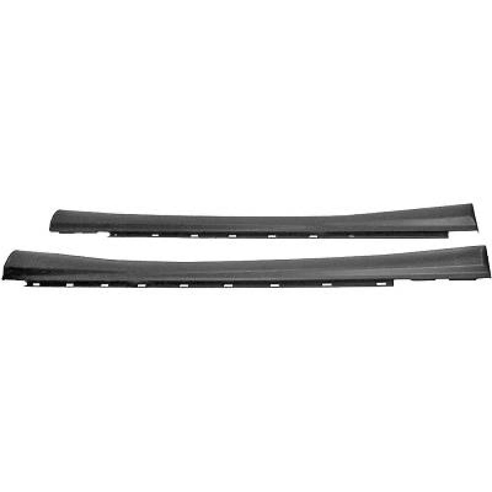 Revêtement de bas de marche Montage latéral — Mercedes-Benz (C180-320) W203 (2000-2008) (+2)
