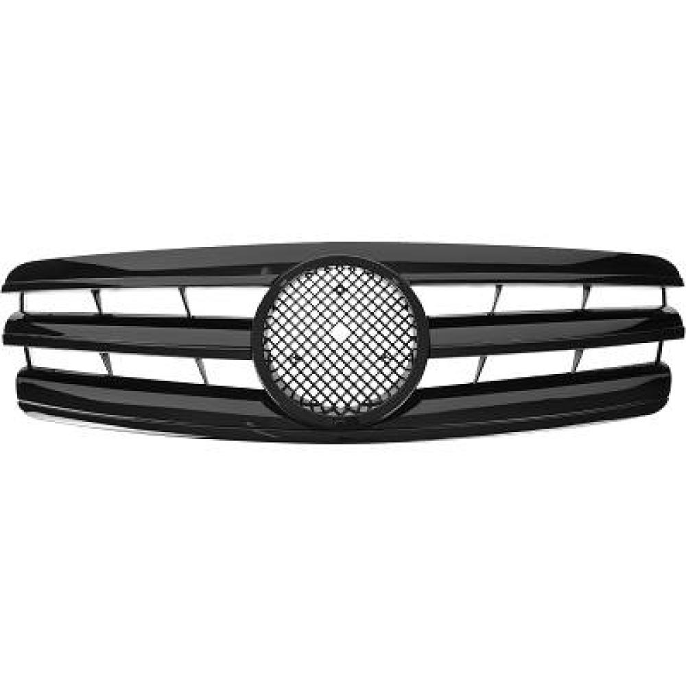 Grille de radiateur — Mercedes-Benz (C180-320) W203 (2000-2008) — réf. 1671342