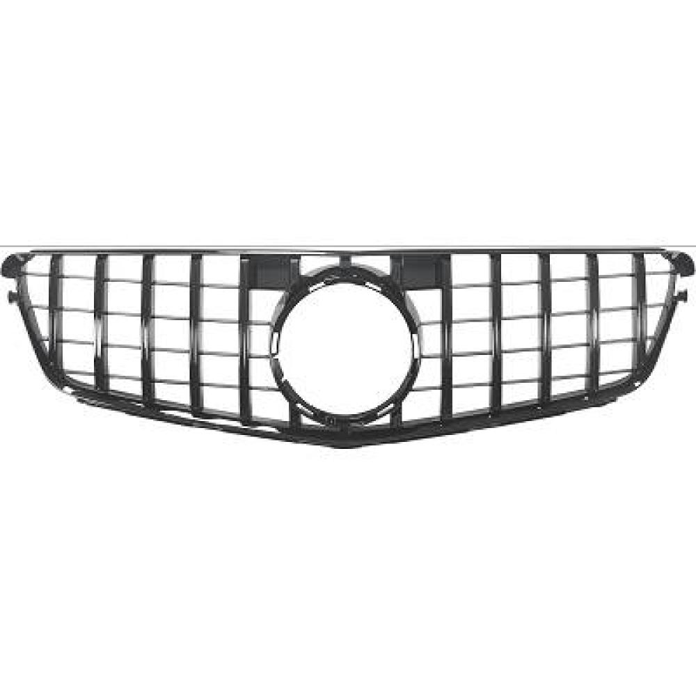 Elément insertable, grille de radiateur — Mercedes-Benz C-Classe W204 (2007-2011)