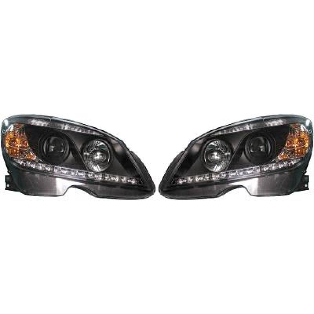 Kit de projecteurs principaux — Mercedes-Benz C-Classe W204 (2007-2011) — réf. 1672585