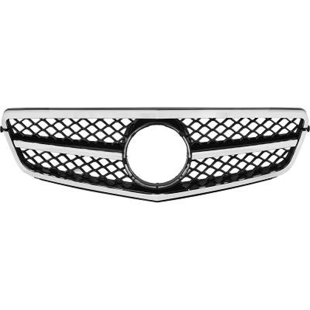 Elément insertable, grille de radiateur — Mercedes-Benz C-Classe W204 (2011-2015)
