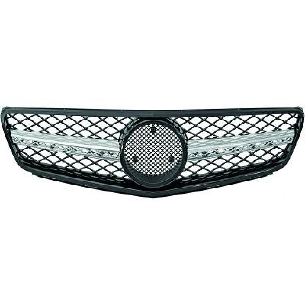 Elément insertable, grille de radiateur — Mercedes-Benz C-Classe W204 (2011-2015)