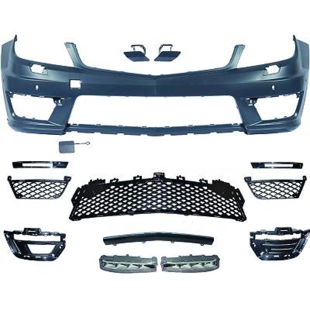 Pare-chocs avant — Mercedes-Benz C-Classe W204 (2011-2015) — réf. 1672851