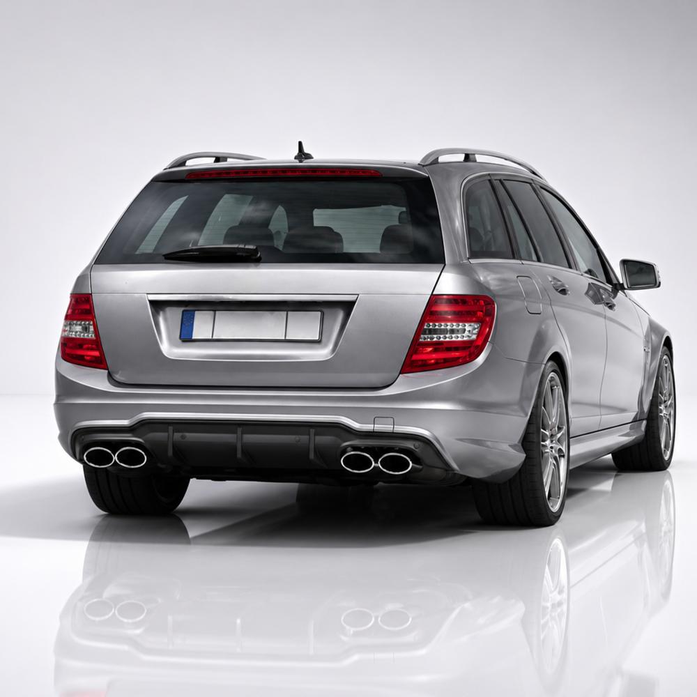 Pare-chocs arrière — Mercedes-Benz C-Classe W204 (2011-2015) — vue 2