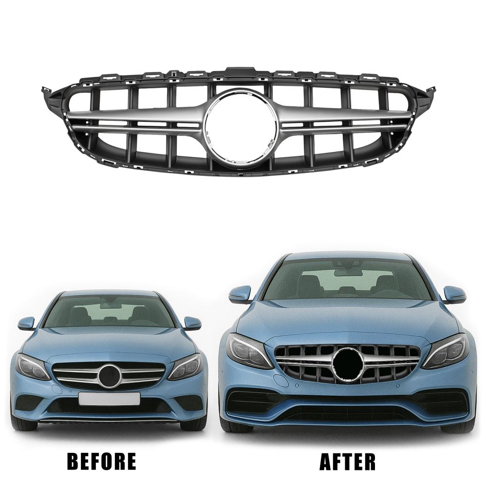 Grille de radiateur — Mercedes-Benz C-Classe W205 (2014-2018) — vue 2