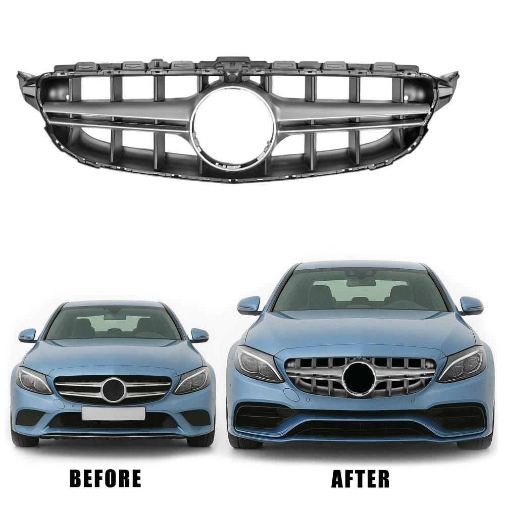 Grille de radiateur — Mercedes-Benz C-Classe W205 (2014-2018) — vue 2