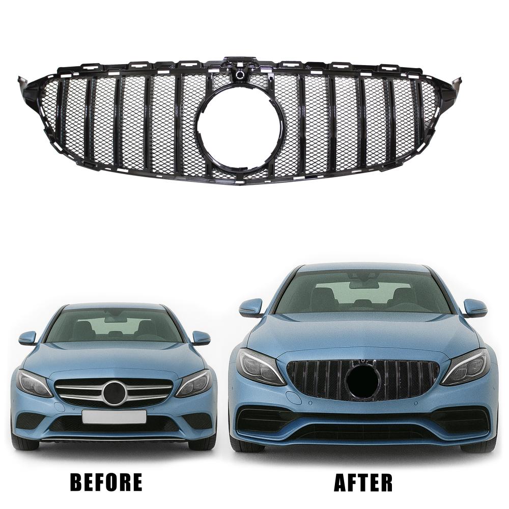 Grille de radiateur — Mercedes-Benz C-Classe W205 (2014-2018) — vue 2