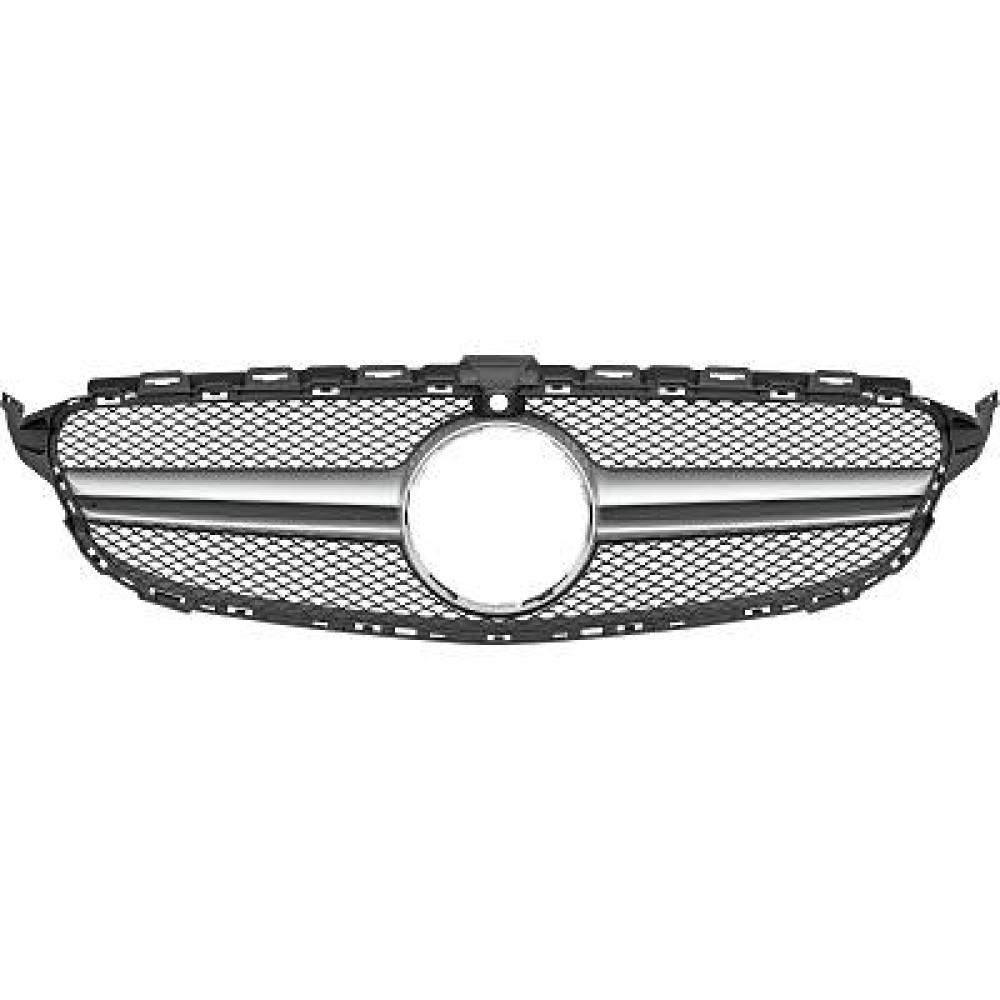 Grille de radiateur — Mercedes-Benz C-Classe W205 (2014-2018) — réf. 1673342