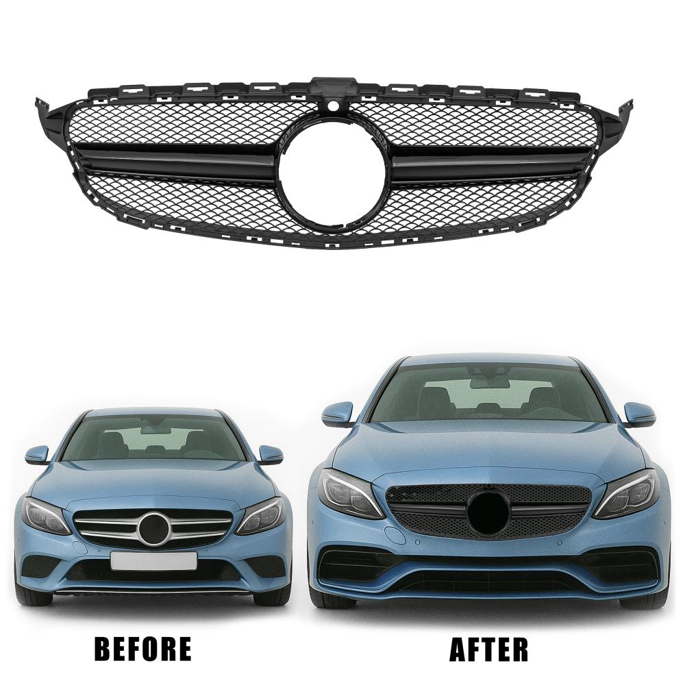 Grille de radiateur — Mercedes-Benz C-Classe W205 (2014-2018) — réf. 1673343