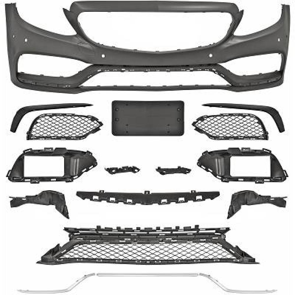 Pare-chocs avant — Mercedes-Benz C-Classe W205 (2014-2018) — réf. 1673353