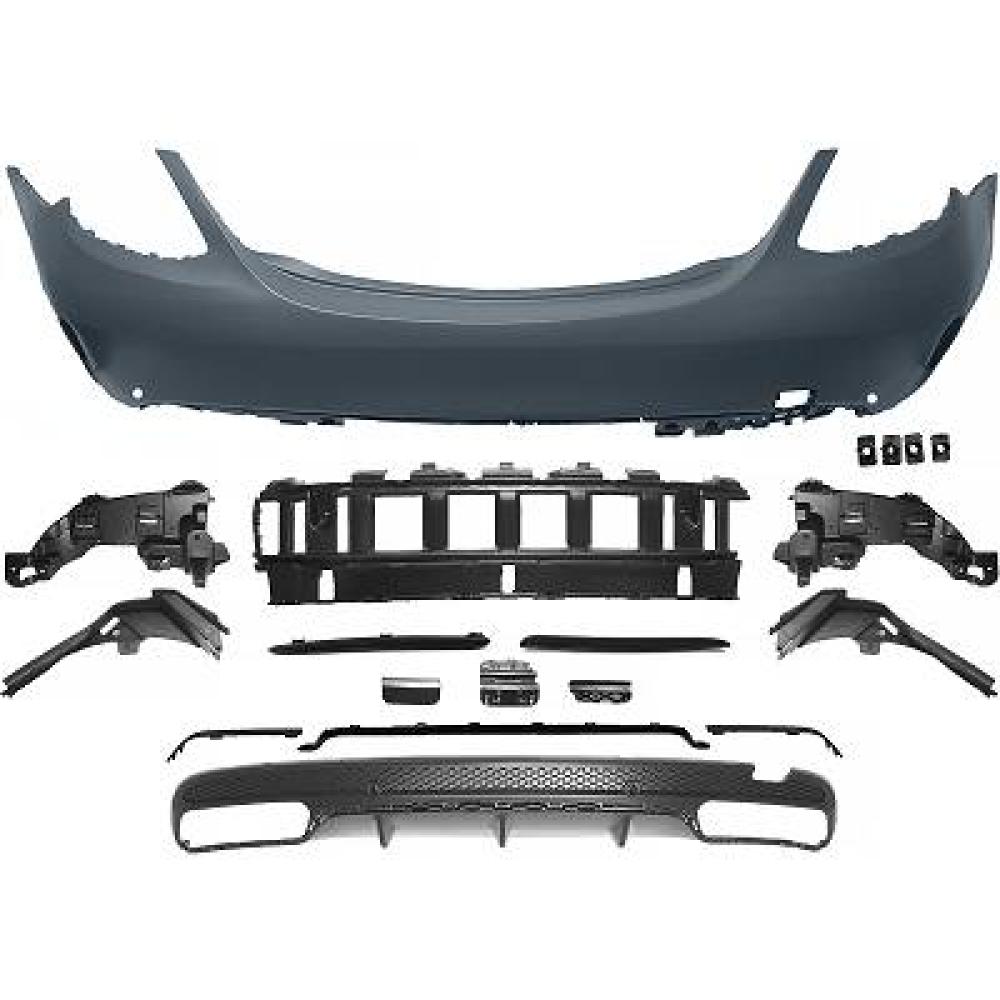 Pare-chocs arrière — Mercedes-Benz C-Classe W205 (2014-2018) — réf. 1673356