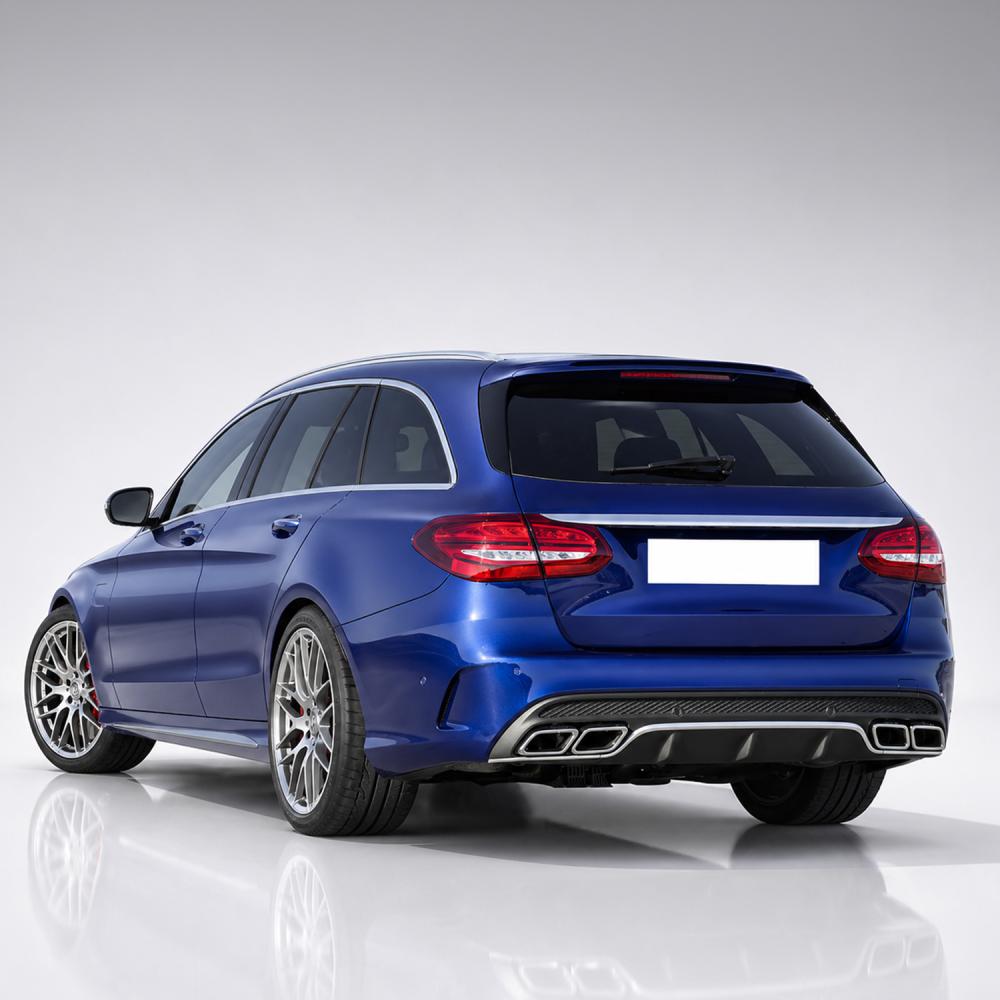 Pare-chocs arrière — Mercedes-Benz C-Classe W205 (2014-2018) — vue 2
