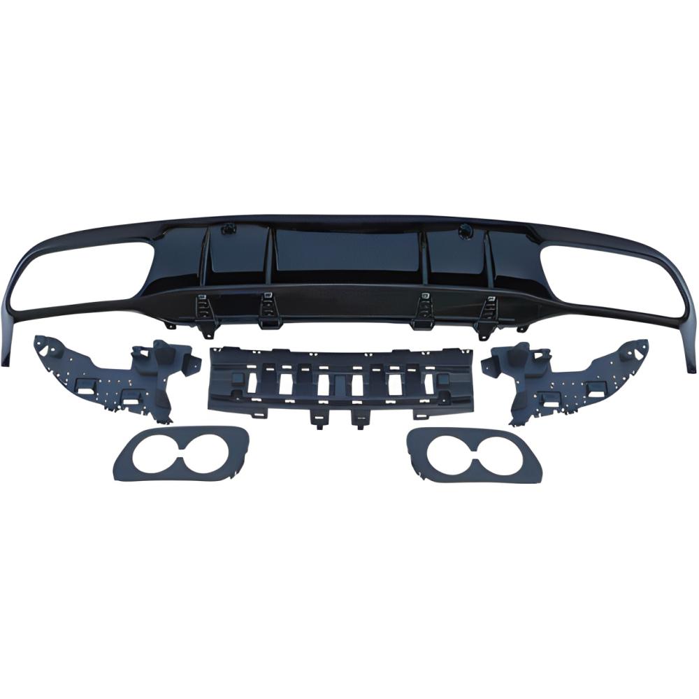 Enjoliveur, pare-chocs arrière — Mercedes-Benz C-Classe W205 Berline/Coupé/Touring (2018-2021) — réf. 1673557