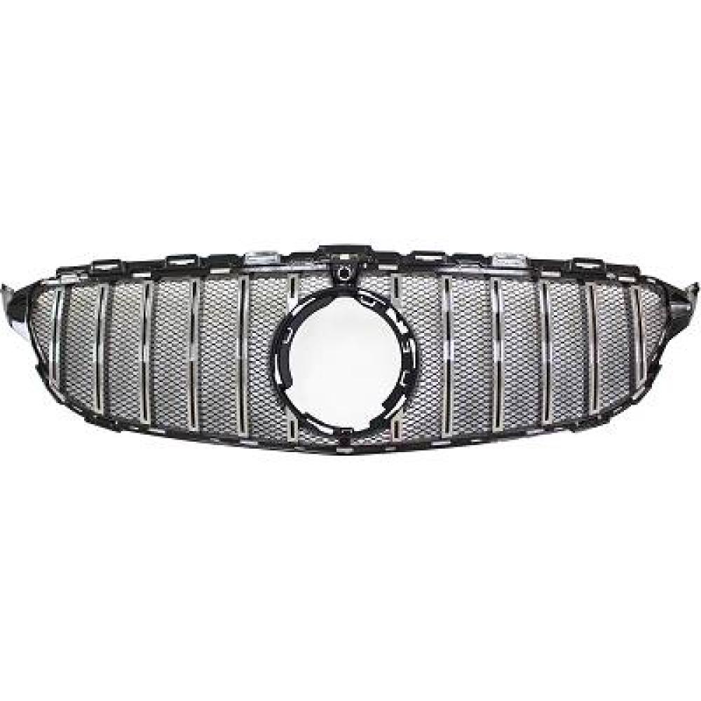 Elément insertable, grille de radiateur — Mercedes-Benz C-Classe W205 Berline/Coupé/Touring (2018-2021)