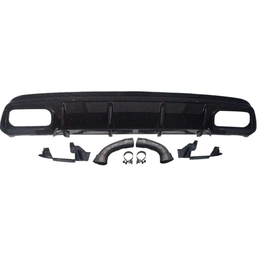 Enjoliveur, pare-chocs arrière — Mercedes-Benz A-Classe W176 AMG Optik (2012-2018) — réf. 1682157