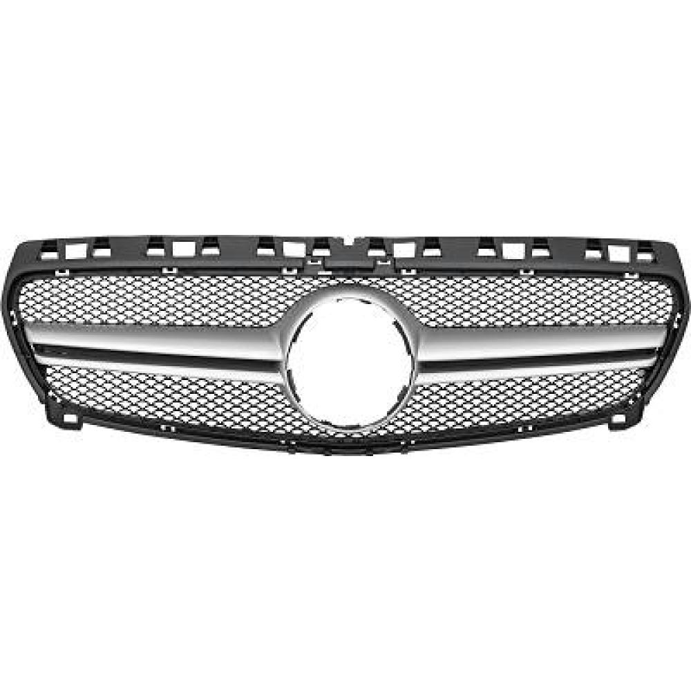 Elément insertable, grille de radiateur — Mercedes-Benz A-Classe W176 AMG Optik (2012-2018) (+1)