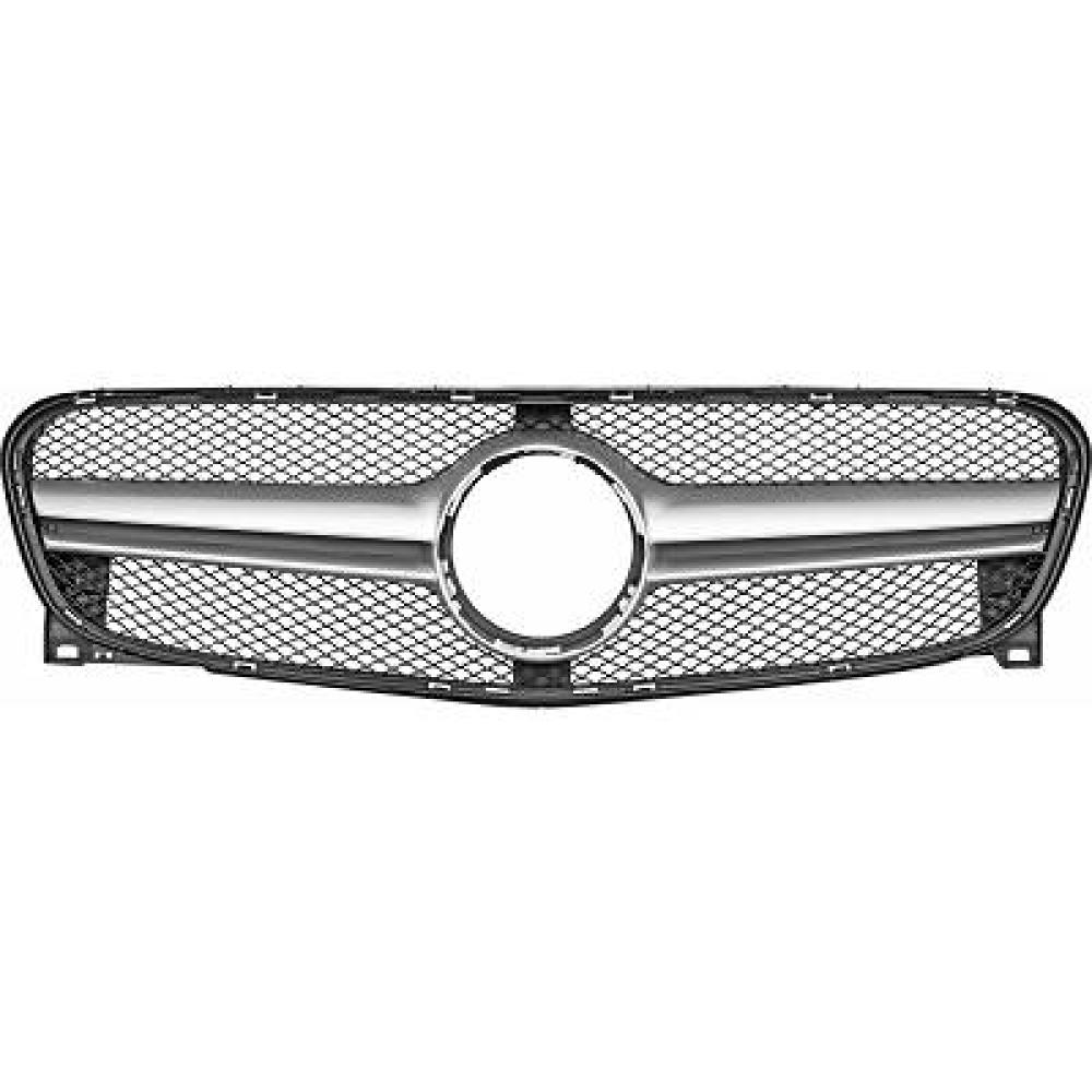 Elément insertable, grille de radiateur — Mercedes-Benz GLA-Classe X156 (2014-2016)