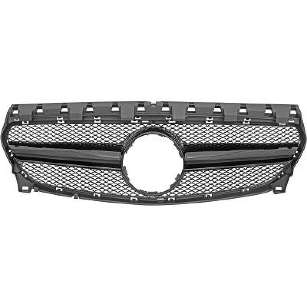 Elément insertable, grille de radiateur — Mercedes-Benz CLA C117 (2013-2018)