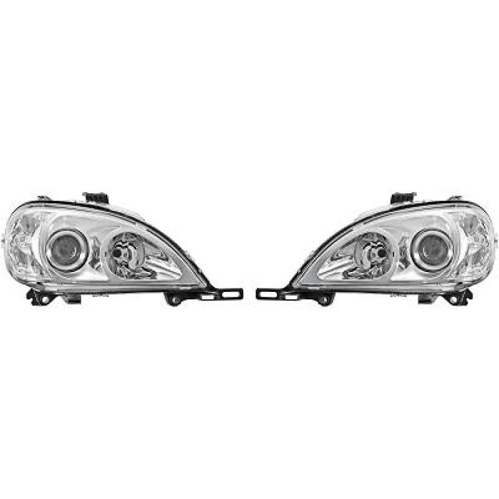 Kit de projecteurs principaux — Mercedes-Benz M-Classe W163 (1998-2005) — réf. 1690386