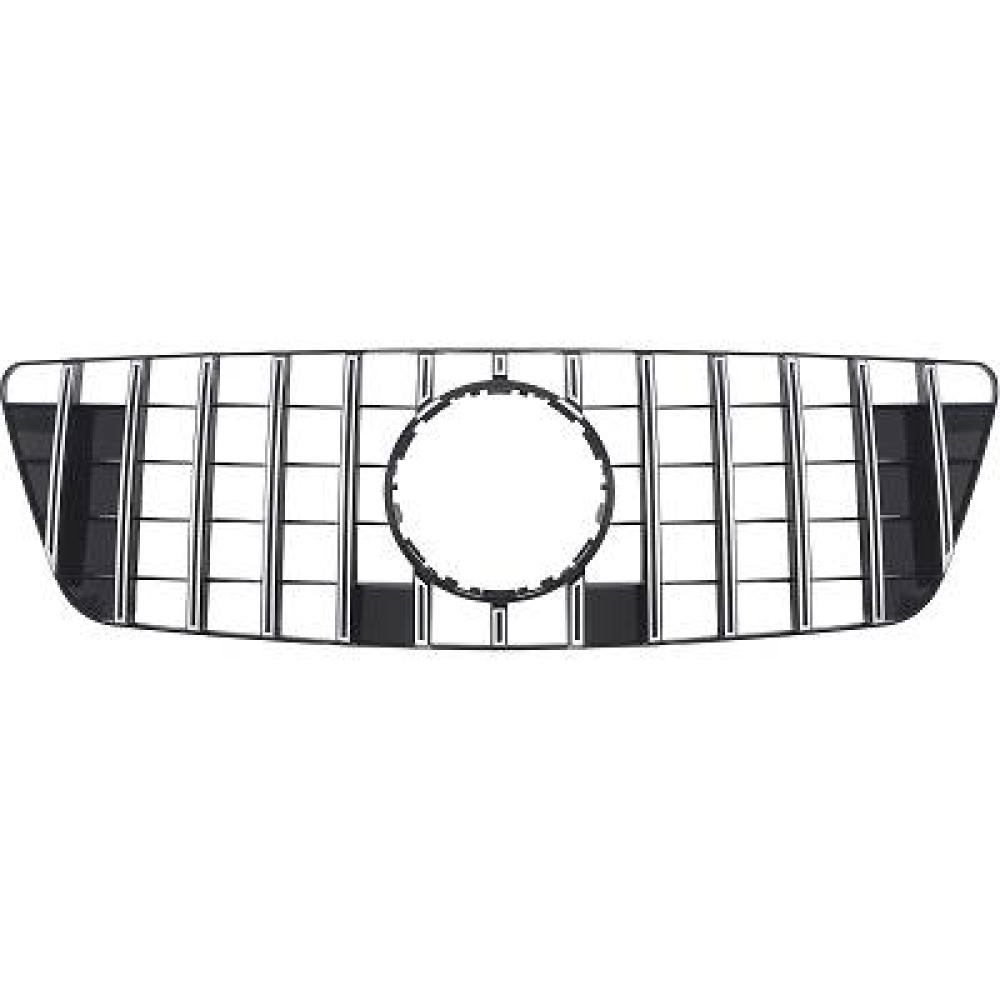 Elément insertable, grille de radiateur — Mercedes-Benz M-Classe (W164) (2008-2011)