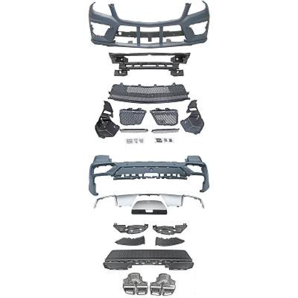 Pare-chocs arrière — Mercedes-Benz M-Classe (W166) (2011-2015) — réf. 1692550