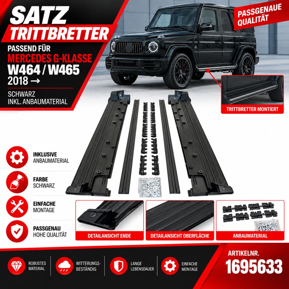 Marche-pied gauche — Mercedes-Benz G-Classe W464/465 (2018-…) — vue 5