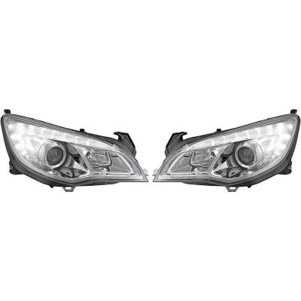 Kit de projecteurs principaux — Opel Astra J (2009-2012) — réf. 1807485