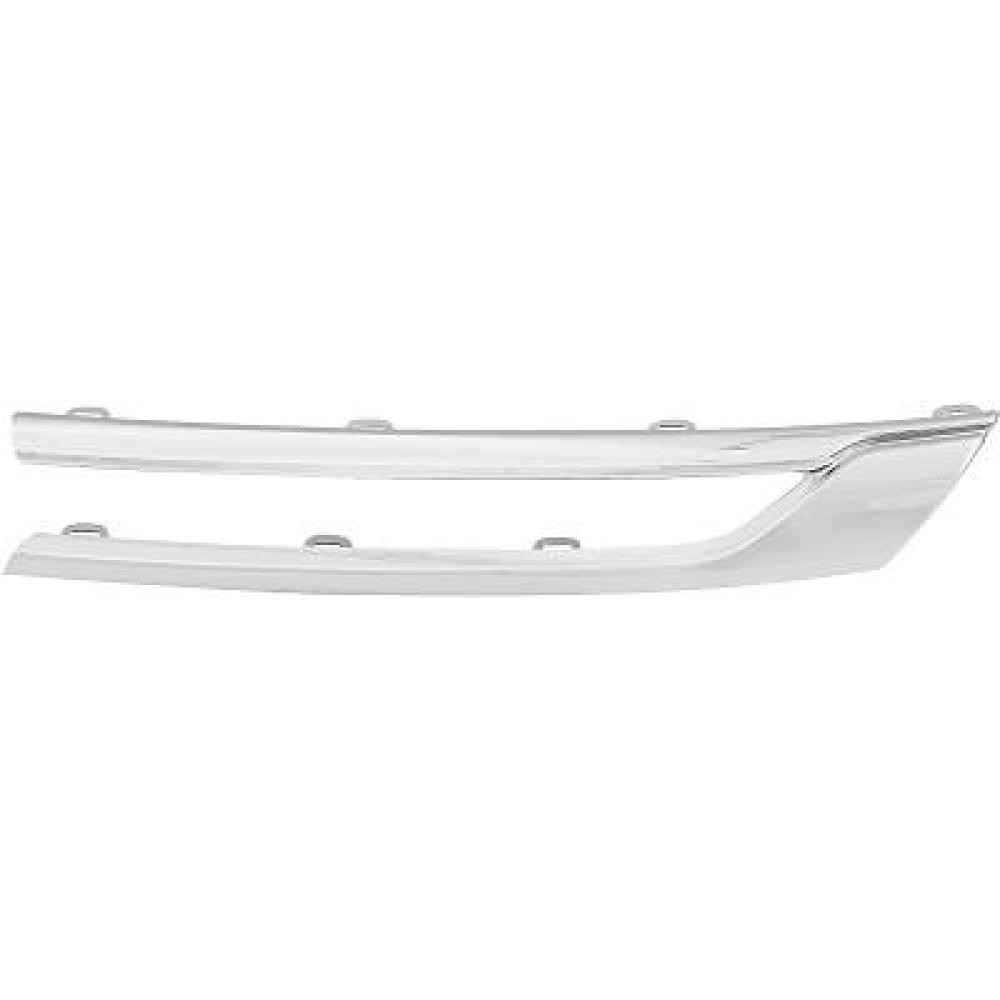 Baguette et bande protectrice, grille de radiateur gauche — Opel Astra K Berline/Tourer (2015-…)