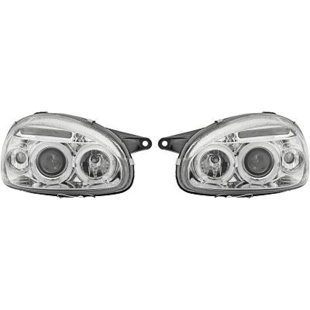 Kit de projecteurs principaux — Opel Corsa B (1993-2000) — réf. 1812285
