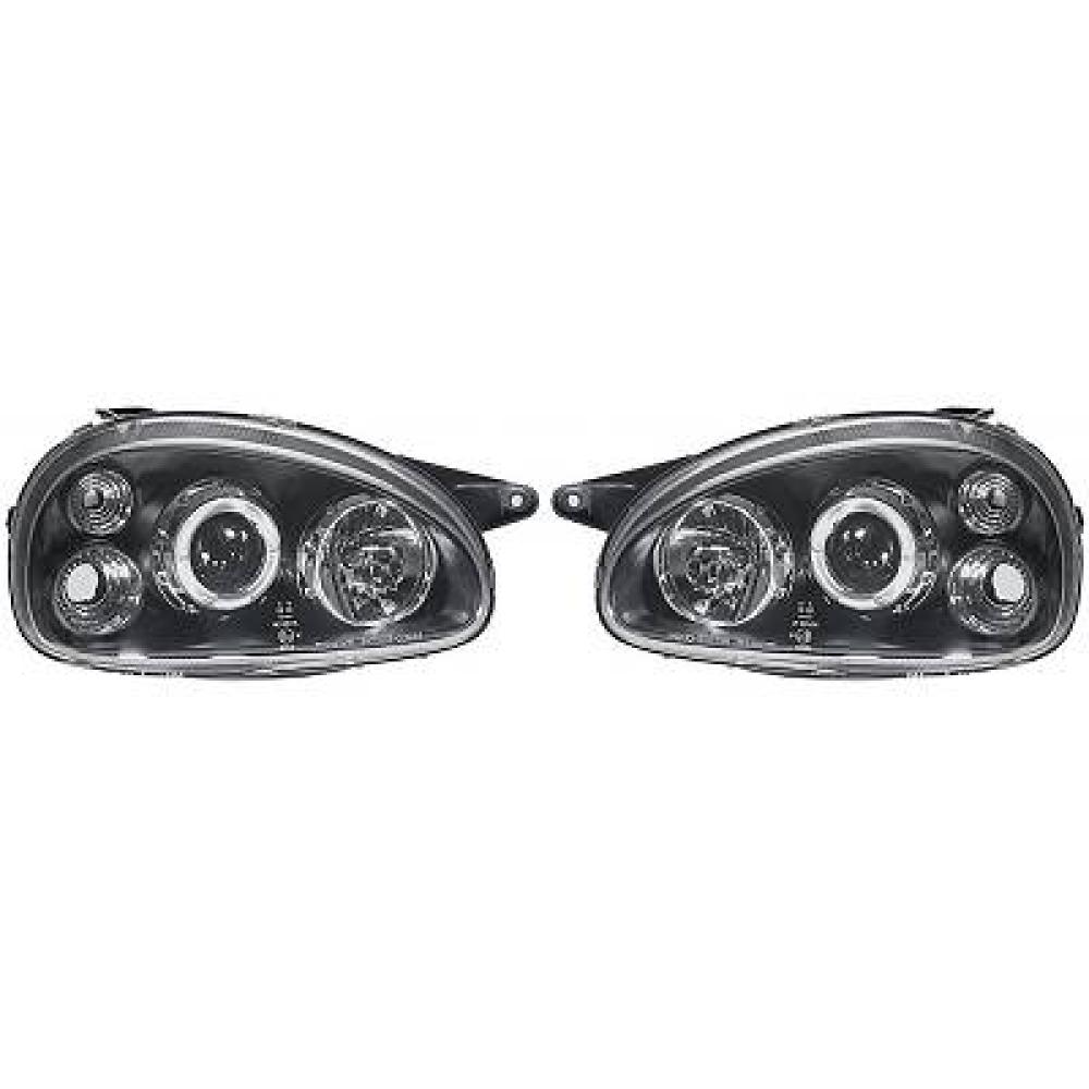 Kit de projecteurs principaux — Opel Corsa B (1993-2000) — réf. 1812380