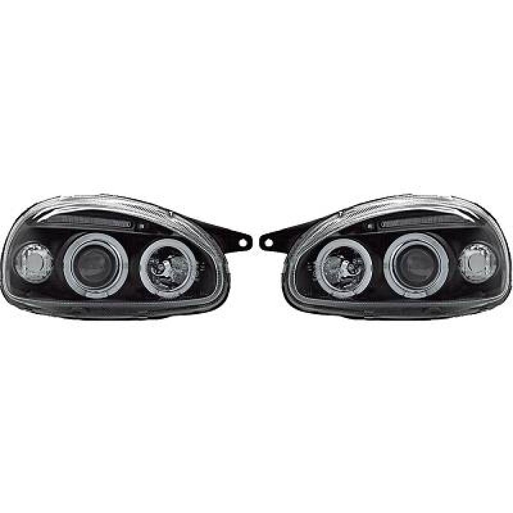 Kit de projecteurs principaux — Opel Corsa B (1993-2000) — réf. 1812385