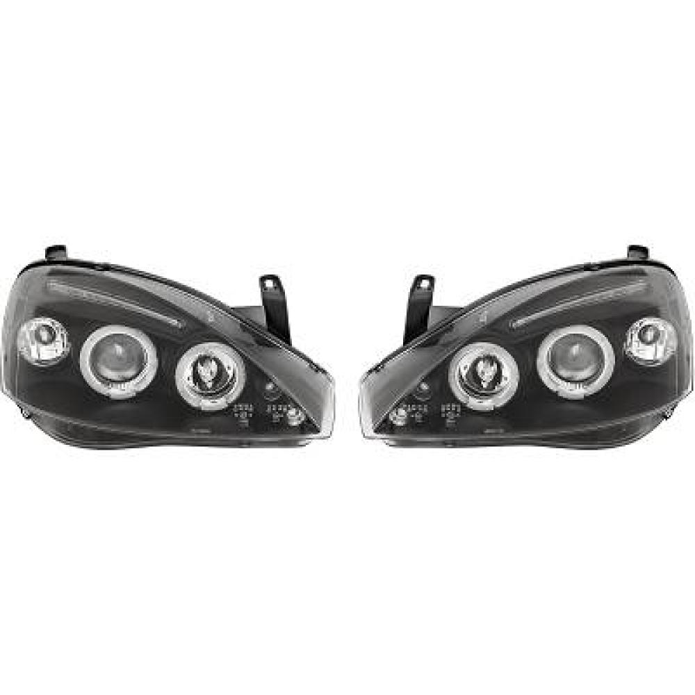 Kit de projecteurs principaux — Opel Corsa C (2000-2006) — réf. 1813585