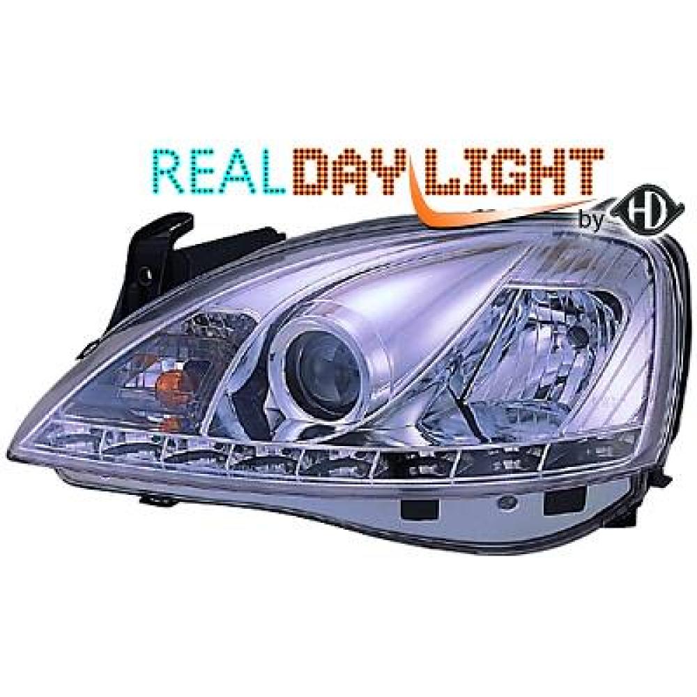 Kit de projecteurs principaux — Opel Corsa C (2000-2006) — réf. 1813686