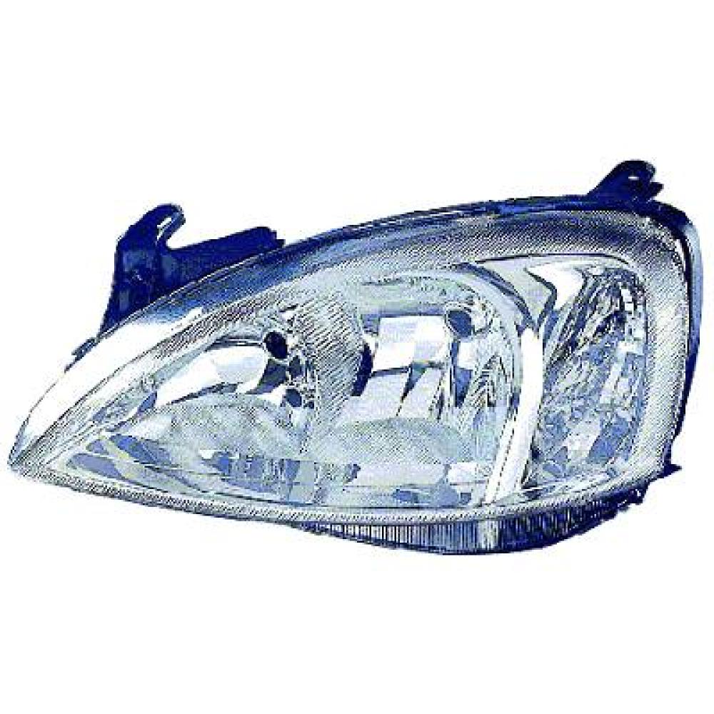 Projecteur principal droite — Opel Corsa C (2000-2003) — réf. 1813980