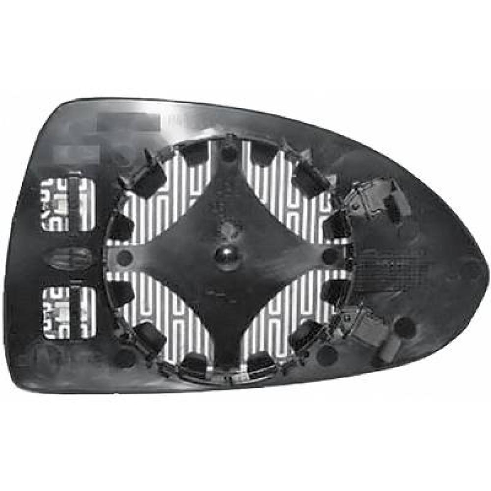 Verre de rétroviseur, rétroviseur extérieur gauche — Opel Corsa D 3/5 portes (2006-2011) — réf. 1814127