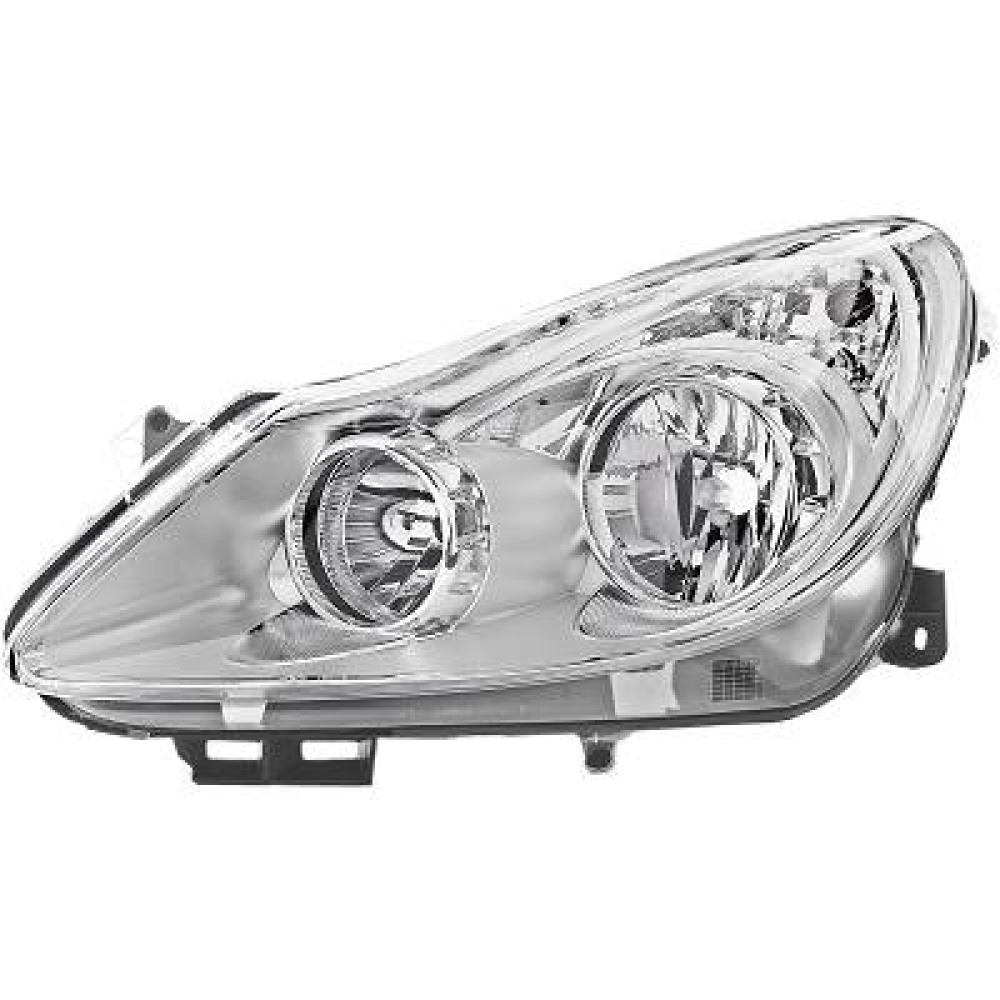 Projecteur principal gauche — Opel Corsa D 3/5 portes (2006-2011) — réf. 1814981