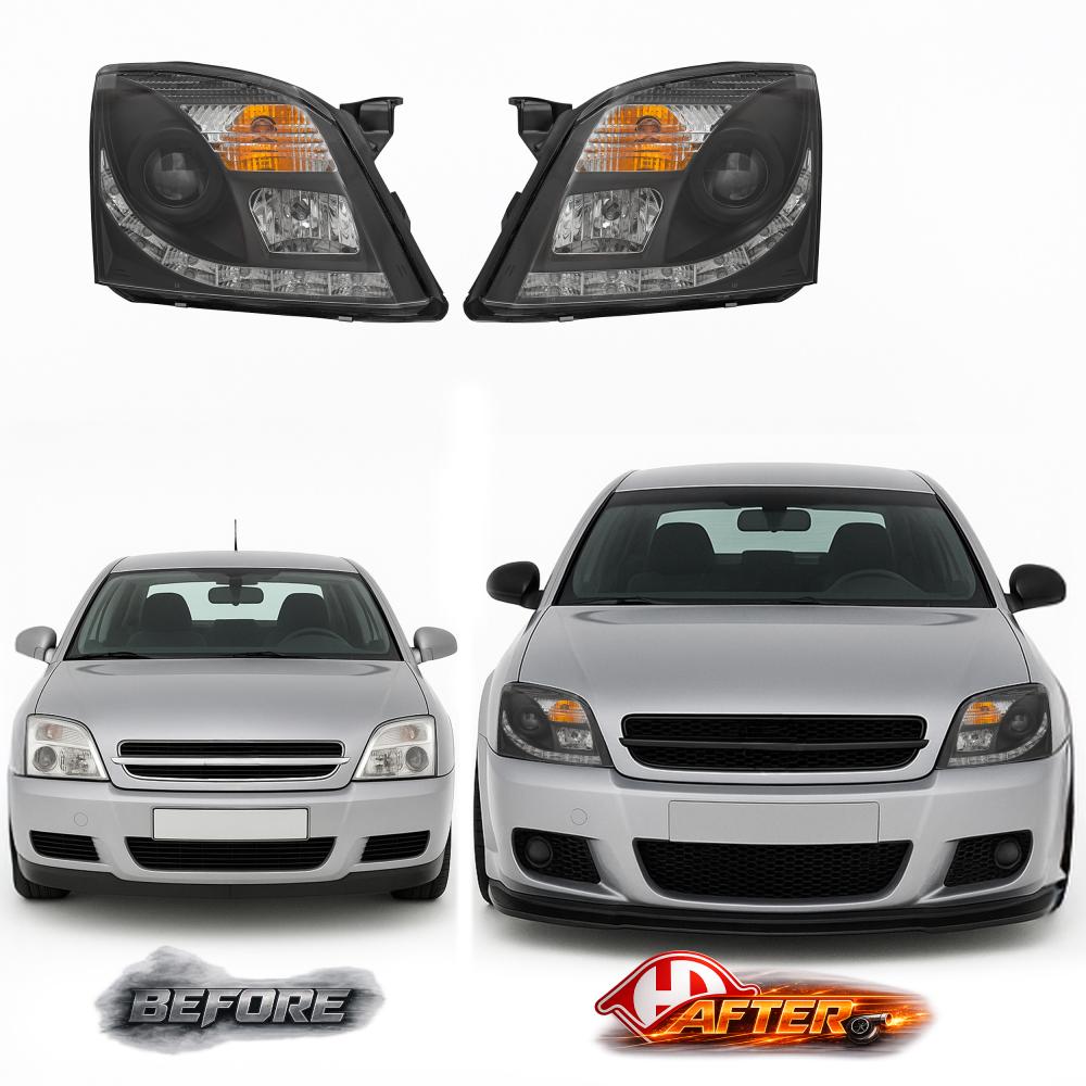 Kit de projecteurs principaux — Opel Vectra C Berline/Break (2002-2005) — vue 2